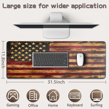 Large Gaming Mouse Pad with Non - Slip Base - InspiredGrabs.com